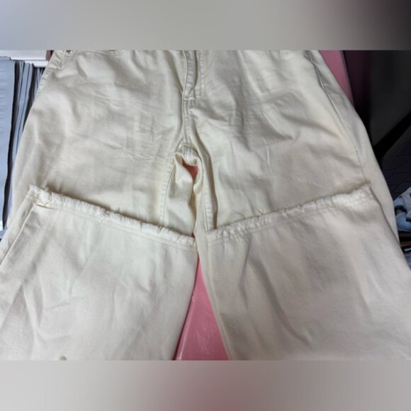 Charlie B Wide Leg Baggy Natural Colour Denim - Picture 4 of 6